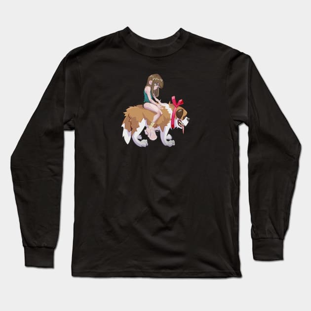 dog lover Long Sleeve T-Shirt by SevenTeenArt